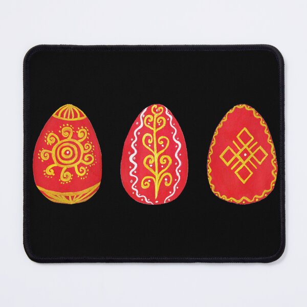 Item preview, Handpainted Pysanka set - Ukrainian traditional decorated Easter Eggs designed and sold by Wolshebnaja.