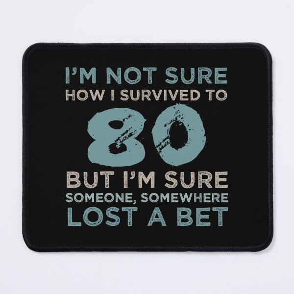 Item preview, 80th Birthday Sarcastic Attitude designed and sold by thepixelgarden.