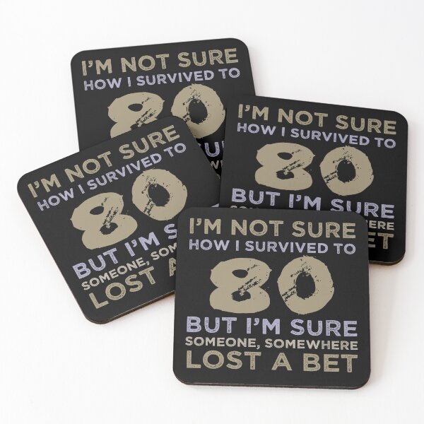 Item preview, 80th Birthday Sarcastic Attitude designed and sold by thepixelgarden.
