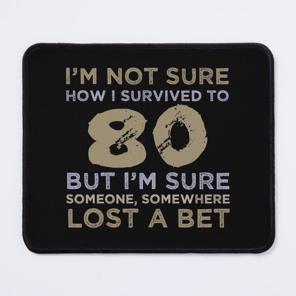 Item preview, 80th Birthday Sarcastic Attitude designed and sold by thepixelgarden.