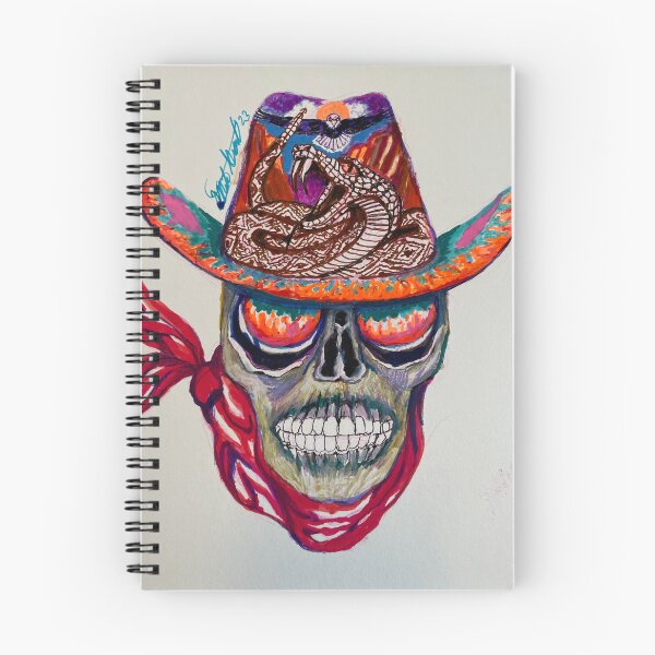 Item preview, Day of the dead cowboy designed and sold by Michael Grant.