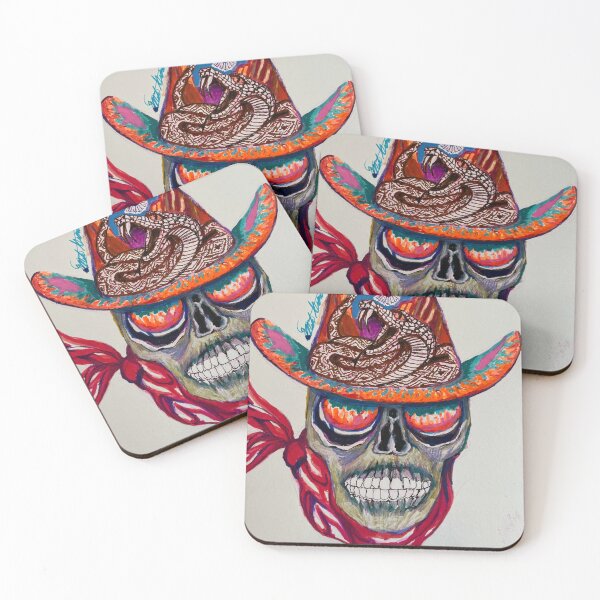 Item preview, Day of the dead cowboy designed and sold by Michael Grant.