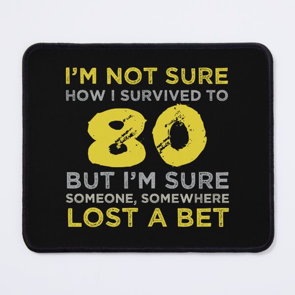 Item preview, 80th Birthday Sarcastic Attitude designed and sold by thepixelgarden.