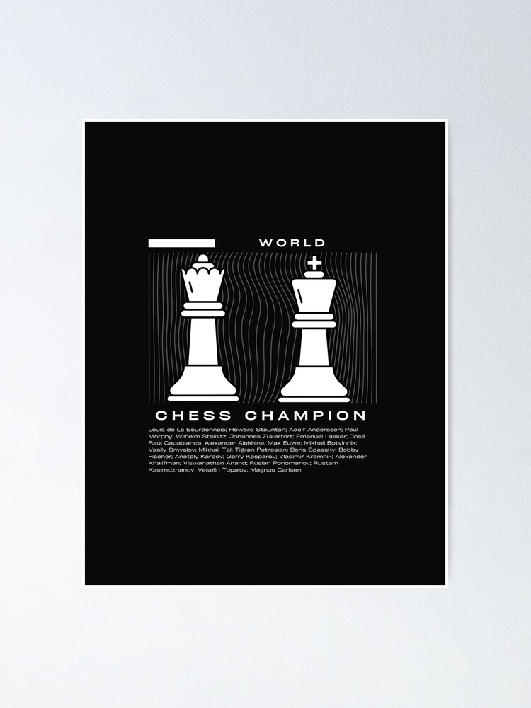 Bobby Fischer Mikhail Tal Chess Championship Poster Photo Set of