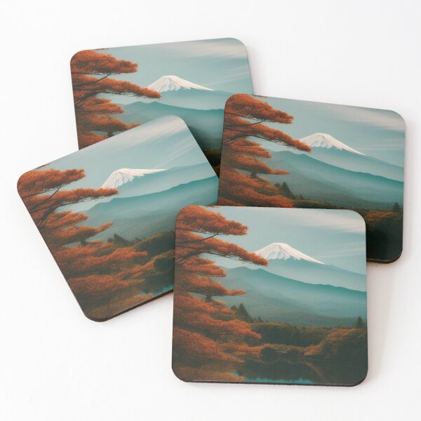Item preview, The beauty of the Mount Fuji Japan creative art designed and sold by brilliant-com.