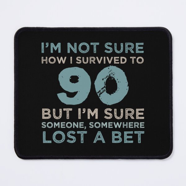 Item preview, 90th Birthday Sarcastic Attitude designed and sold by thepixelgarden.