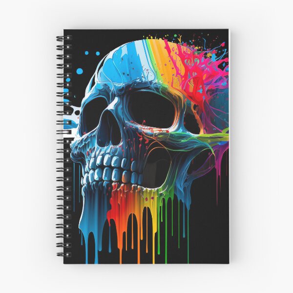 Item preview, Paint Drip Skull designed and sold by GenerationGems.