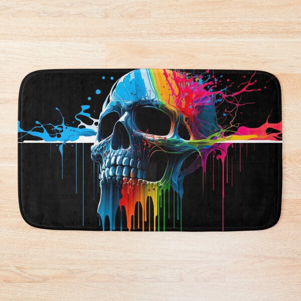 Item preview, Paint Drip Skull designed and sold by GenerationGems.