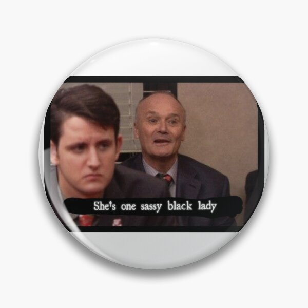 Item preview, SASSY BLACK LADY 2 // CREED BRATTON // THE OFFICE US designed and sold by SlothQueenCo.