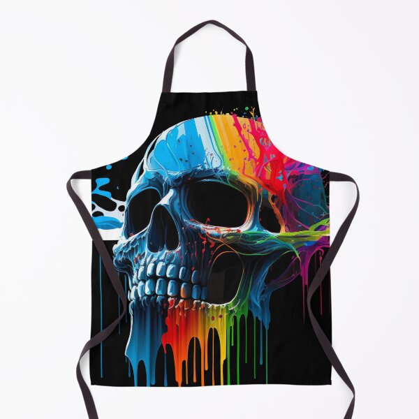 Item preview, Paint Drip Skull designed and sold by GenerationGems.