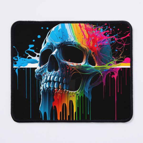 Item preview, Paint Drip Skull designed and sold by GenerationGems.
