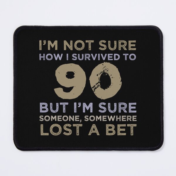 Item preview, 90th Birthday Sarcastic Attitude designed and sold by thepixelgarden.
