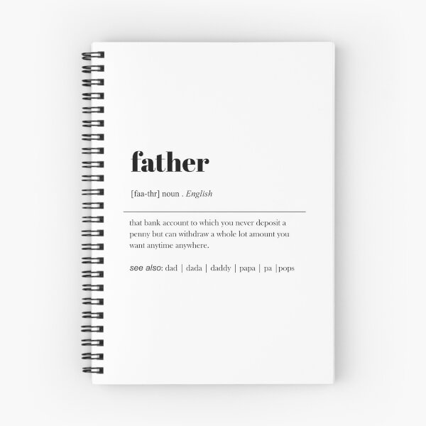 Item preview, Father Definition / Father Dictionary Definition / Dad Definitions / Father's Day Gift designed and sold by myArtstock.