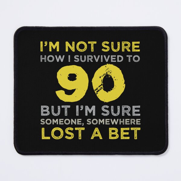 Item preview, 90th Birthday Sarcastic Attitude designed and sold by thepixelgarden.
