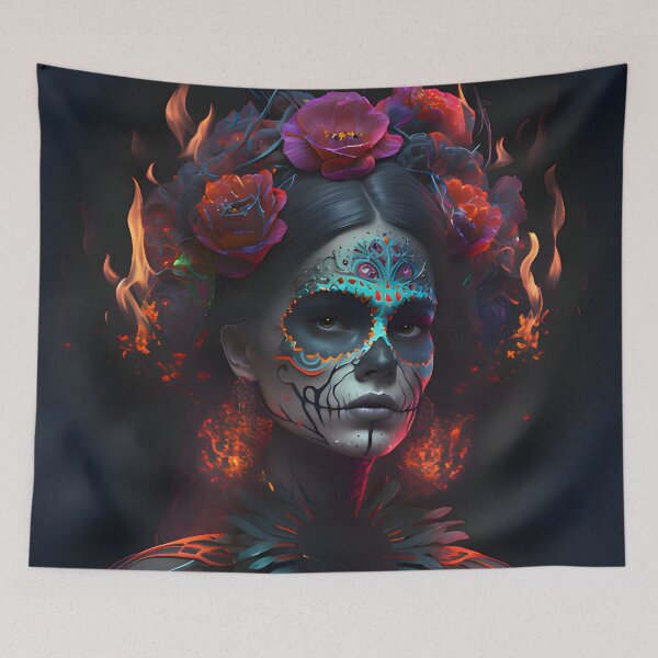 Item preview, Catrina mexican fire designed and sold by Mony26.