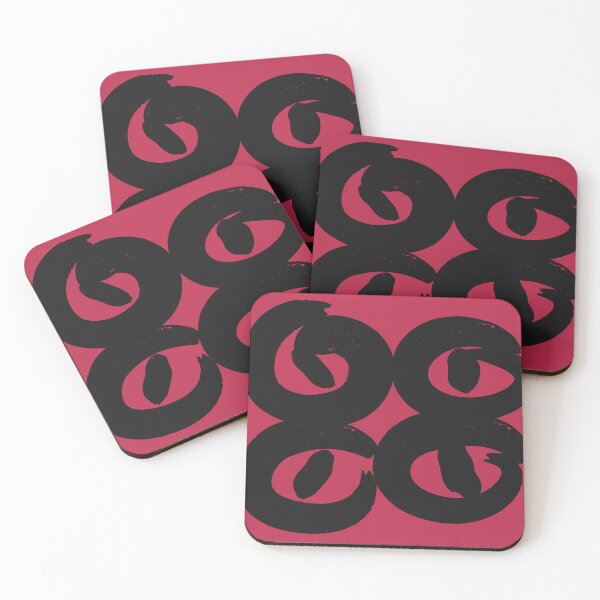 Item preview,  Graphic viva magenta cat eyes designed and sold by ladstudio.