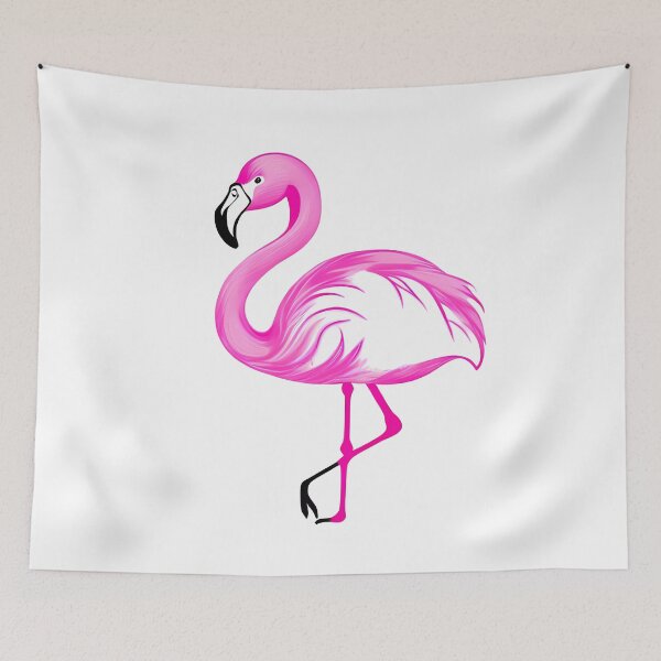 Item preview, Pink flamingo designed and sold by TheScruffyGoose.