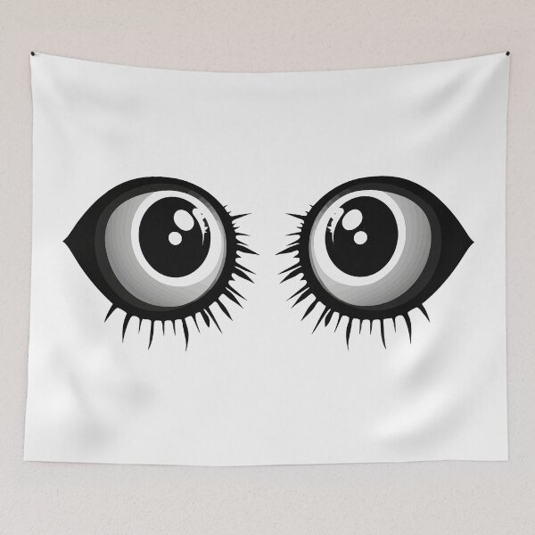 Item preview, Black and White Eye Art designed and sold by macwojs.