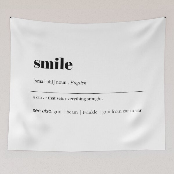Item preview, Smile Definition / Funny Dictionary Definition Of Smile  designed and sold by myArtstock.