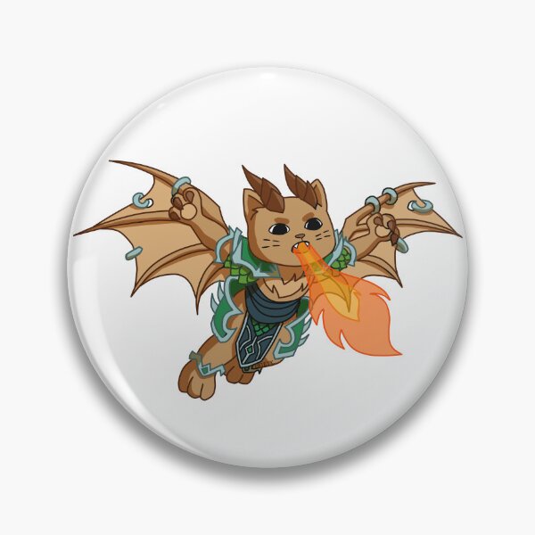 Item preview, Cute evoker cat Warcraft designed and sold by Heteyy.
