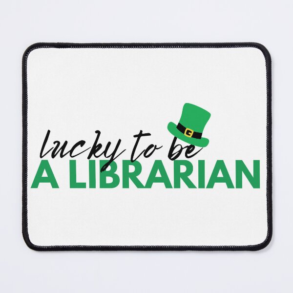 Item preview, Lucky to be a librarian designed and sold by AtergK.