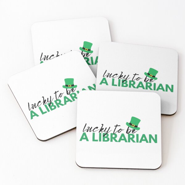 Item preview, Lucky to be a librarian designed and sold by AtergK.