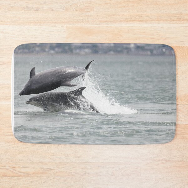 Item preview, double trouble breaching dolphin designed and sold by chanonry.