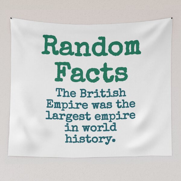 Item preview, The British Empire Was The Largest Empire - Trivia Fact designed and sold by CrankyOldDude.