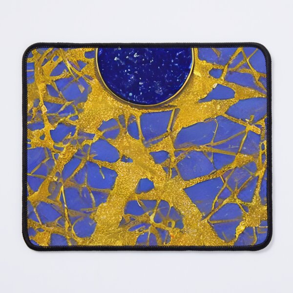 Item preview, Star Sapphire Inspired Design With A Touch Of Gold (04) designed and sold by DEBPIX.