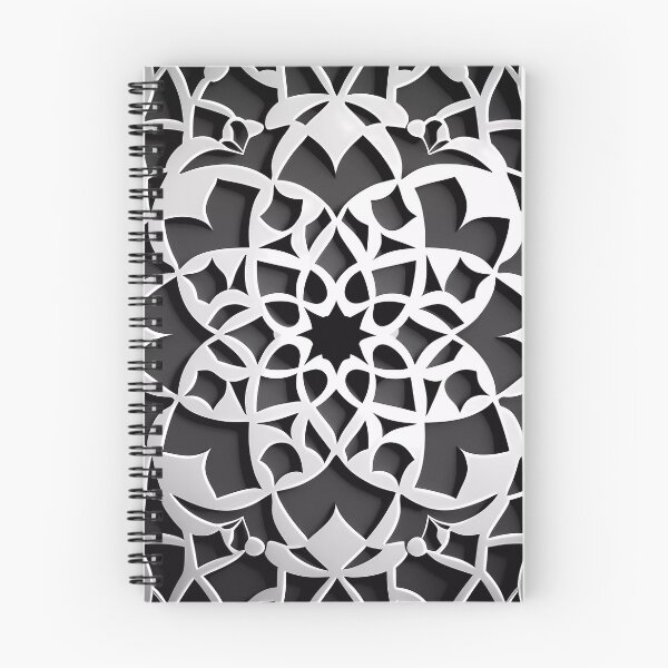 Item preview, Arabic ornament black white designed and sold by SMILE88.