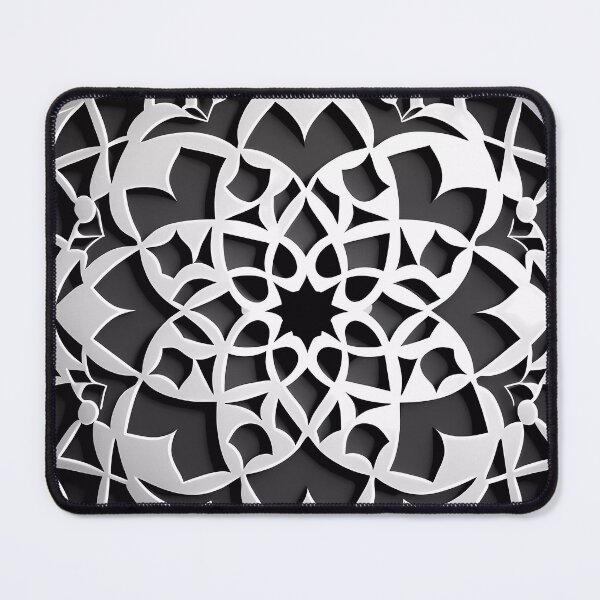 Item preview, Arabic ornament black white designed and sold by SMILE88.