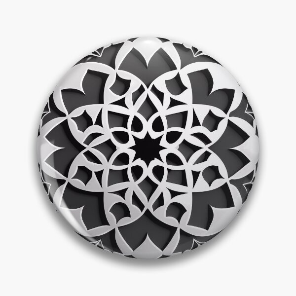 Item preview, Arabic ornament black white designed and sold by SMILE88.