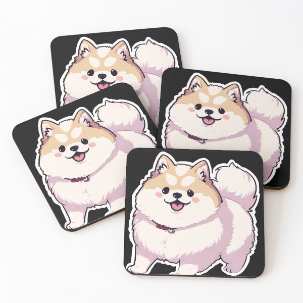 Item preview, Cute small Pomeranian round puppy designed and sold by philitingar.