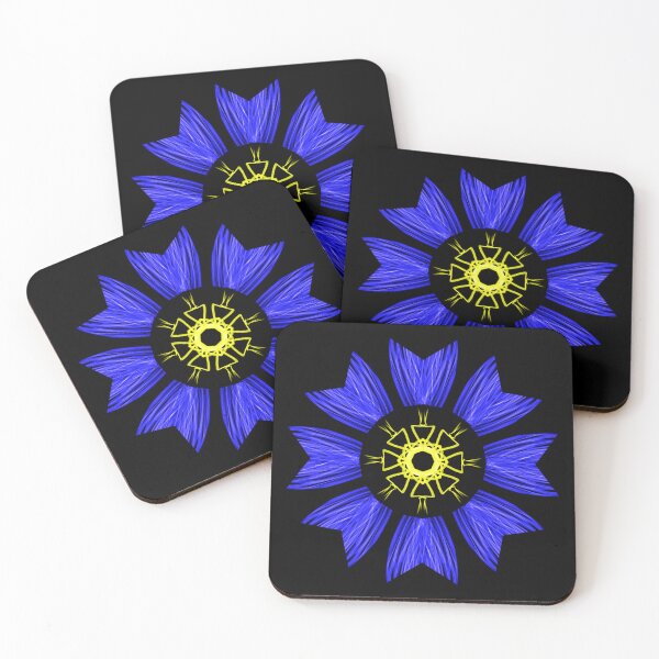 Item preview, Blue flower designed and sold by Meo Design.