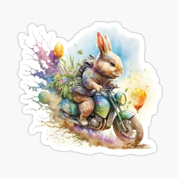 Item preview, The Easter Bunny goes Fast designed and sold by Richard-Y.