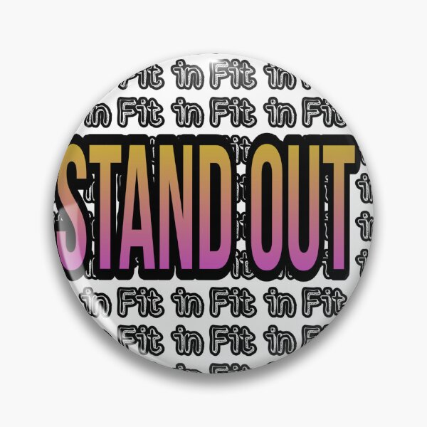 Item preview, Why fit in when you were born to stand out  designed and sold by HomeIsUs.