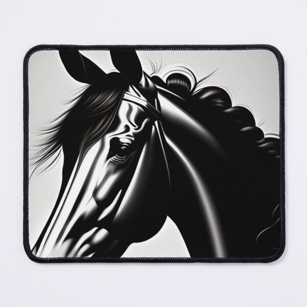 Item preview, Magnificency of a black horse.  designed and sold by BrendaDesigner.