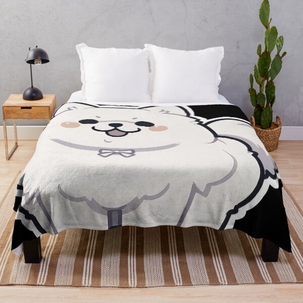 Item preview, Cute fluffy round white Pomeranian puppy designed and sold by philitingar.