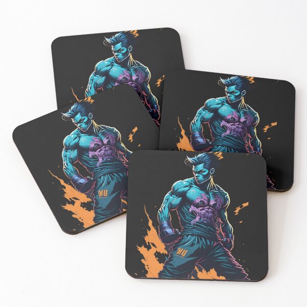 Item preview, "Courageous Champion" Inspiring Digital Art and Clothing - Male Anime Fighter  designed and sold by Chromatic-Art.