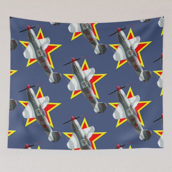 Item preview, Red Star Yakovlev Yak-9 VH-YIX Design designed and sold by muz2142.