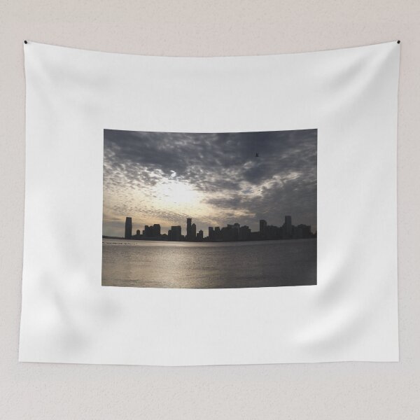 Item preview, Jersey City Skyline, Hudson River, New Jersey designed and sold by lenspiro.
