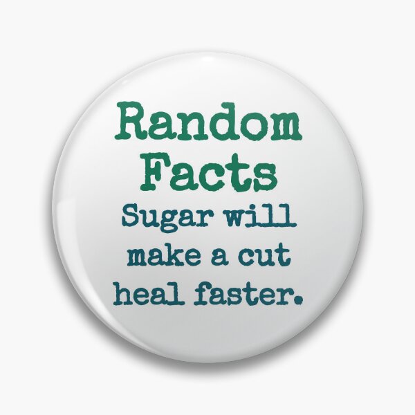 Artikelvorschau, Sugar Will Make A Cut Heal Faster - Trivia Fact entworfen und verkauft von CrankyOldDude.