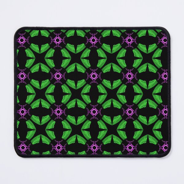Item preview, Green and pink flower pattern designed and sold by Meo Design.