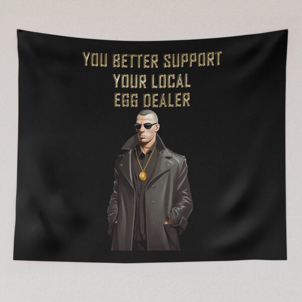 Item preview, You better support your local egg dealer funny easter gifts designed and sold by VectorPower.
