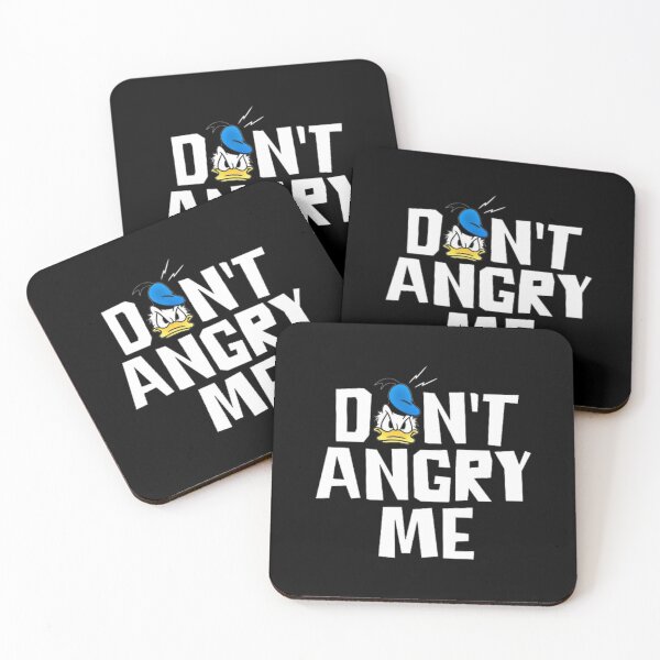 Item preview, Don't Angry Me Donald Duck designed and sold by FrogsShop.