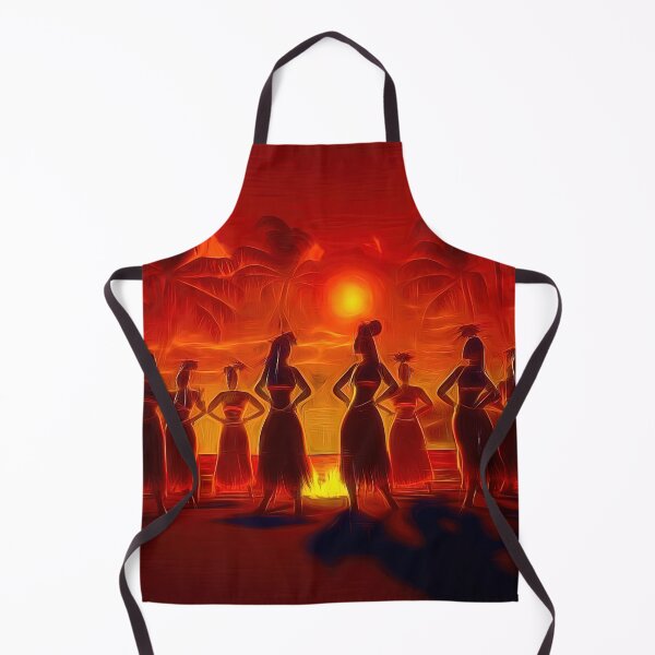 Item preview, Polynesian Luau Native Dance Art designed and sold by ImageVortex.