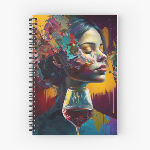 Item preview, Abstract Portrait Female Sommelier  designed and sold by Alper Billik.