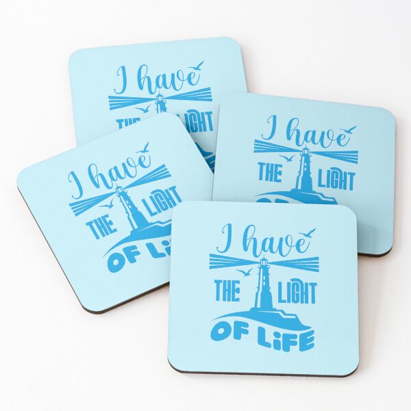 Item preview, I have the light of life - A christian Design in solid color designed and sold by berea.cl.