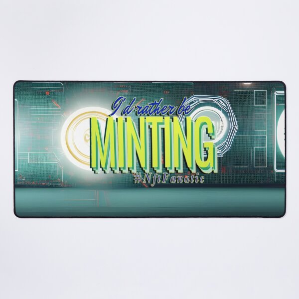 Item preview, I'd Rather Be Minting - Nft Fanatic designed and sold by PiaMedeaDigital.