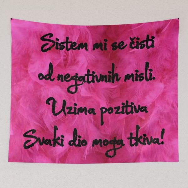 Item preview, Lyrics - Sistem mi se čisti od negativnih misli, uzima pozitiva svaki dio moga tkiva (No sikiriki) designed and sold by Marija Barisic.